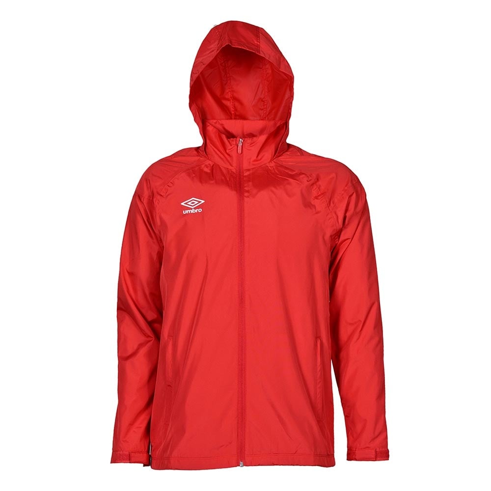 Umbro Deluge Rain Jacket (Red) - Youth