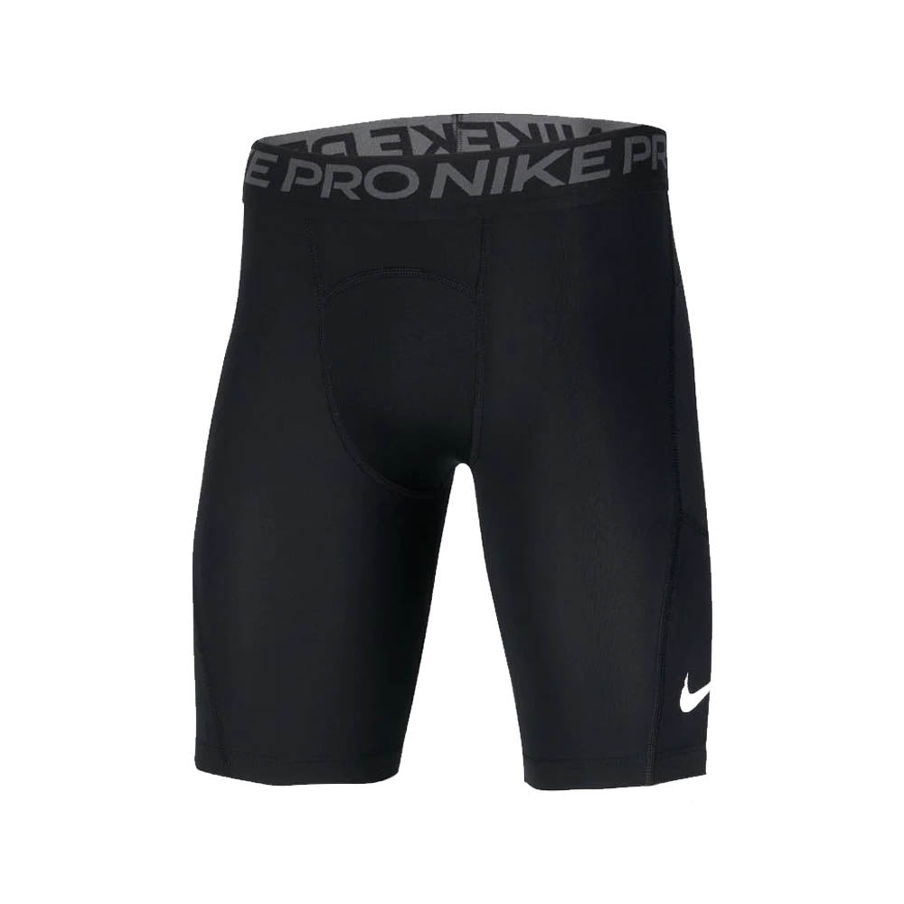 Nike Pro Long Compression Shorts (Black) - Youth