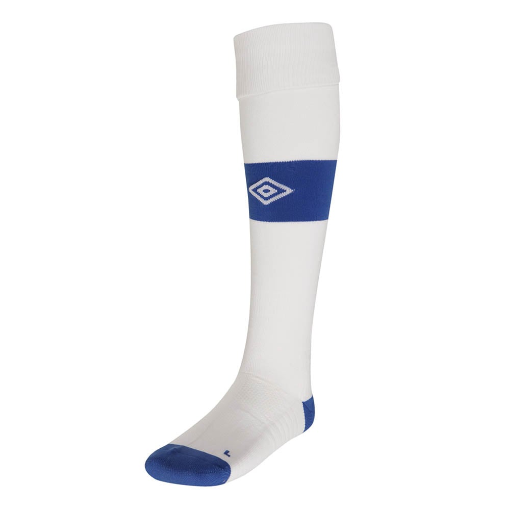 Umbro Best Sock (White/Royal)