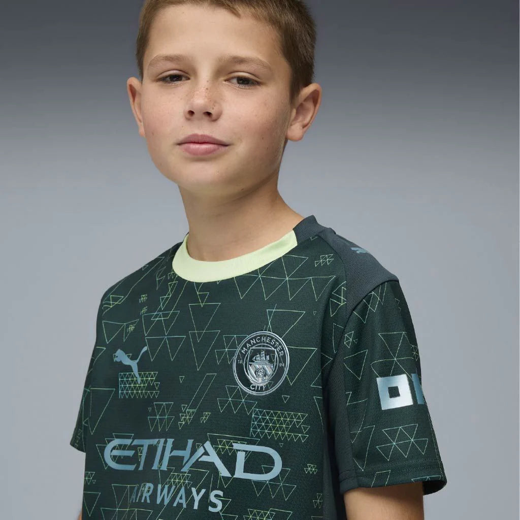 Puma Manchester City 2025/26 Fourth Replica Jersey - Youth