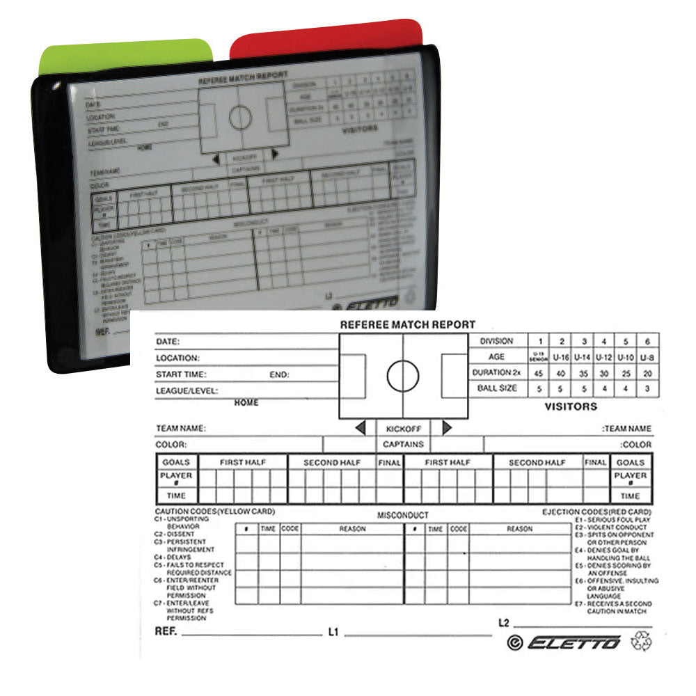 Referee Wallet & Card Set