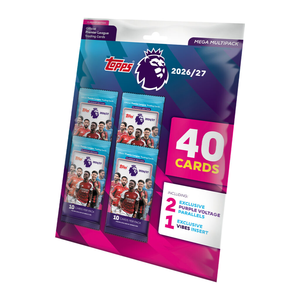 Topps 2026-27 Premier League Flagship Cards - Mega Multipack