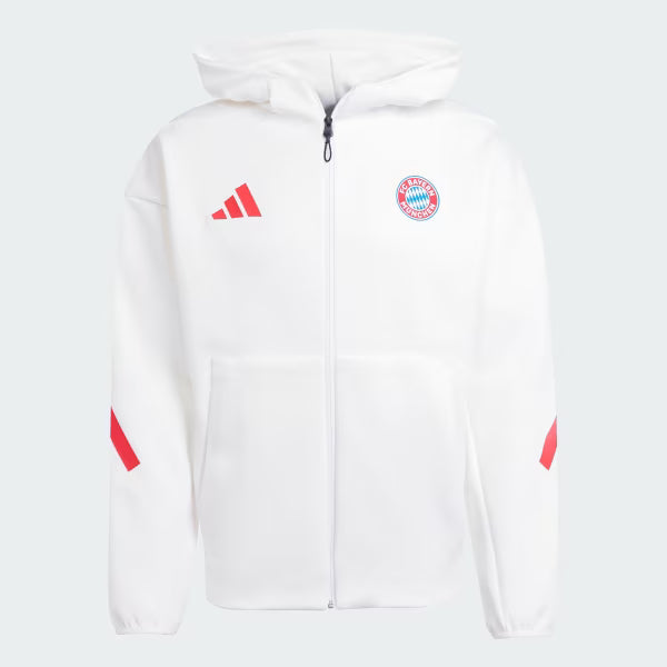 Adidas Bayern Munich 2025-26 Anthem Jacket - Adult