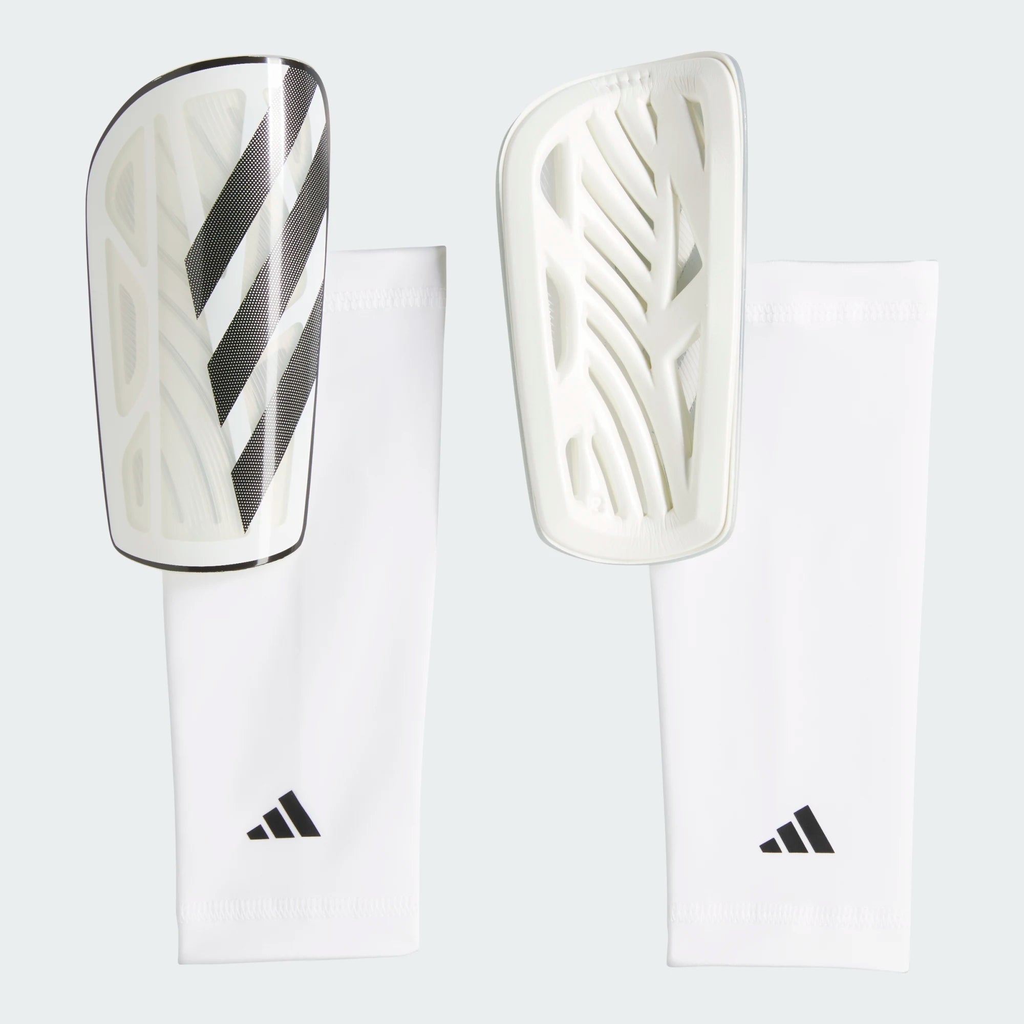 Adidas Tiro League Shin Guard (White/Black) - Adult