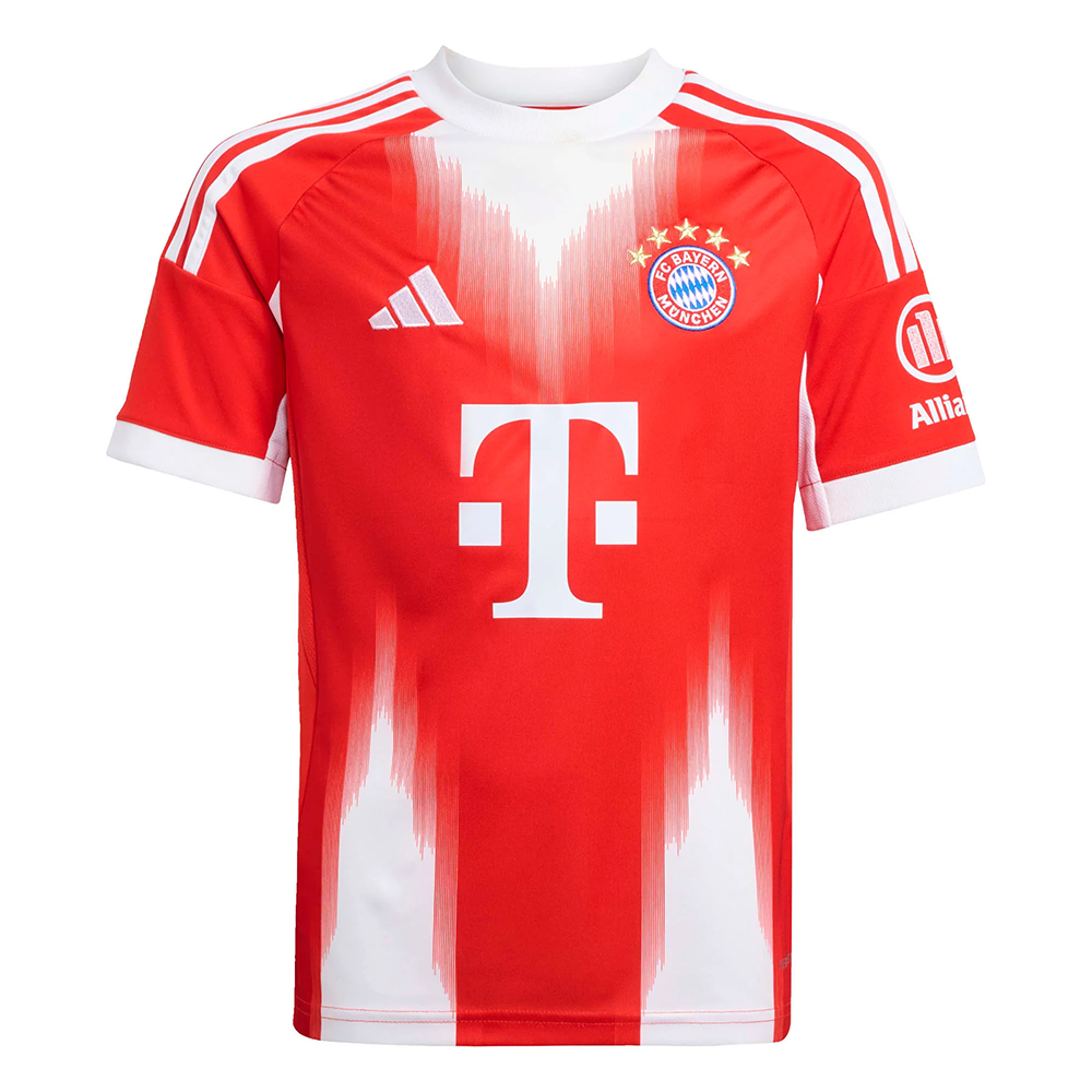 Adidas FC Bayern Munich 2025-26 Home Jersey - Youth