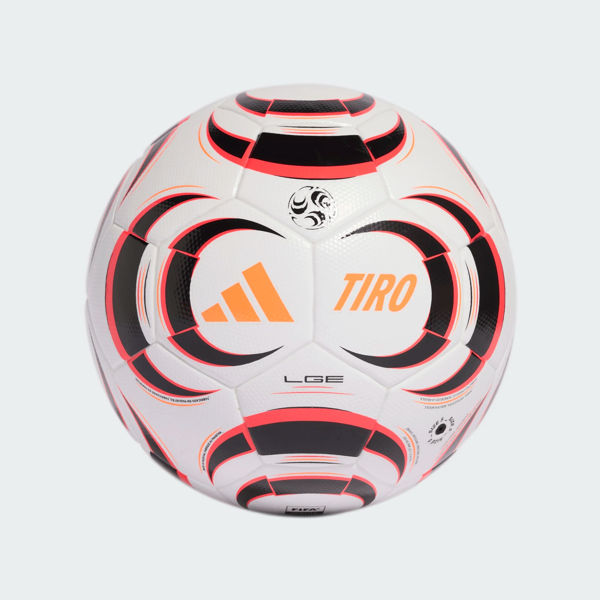 Adidas Tiro League Ball (White/Red)