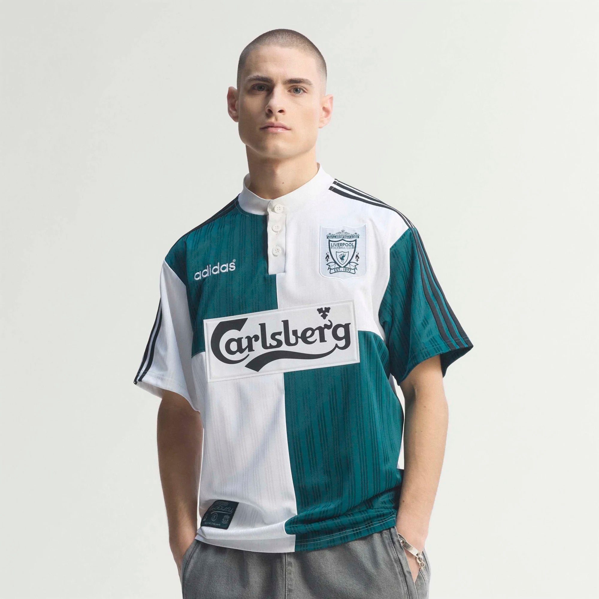 Adidas Liverpool 1995 Away Jersey - Adult