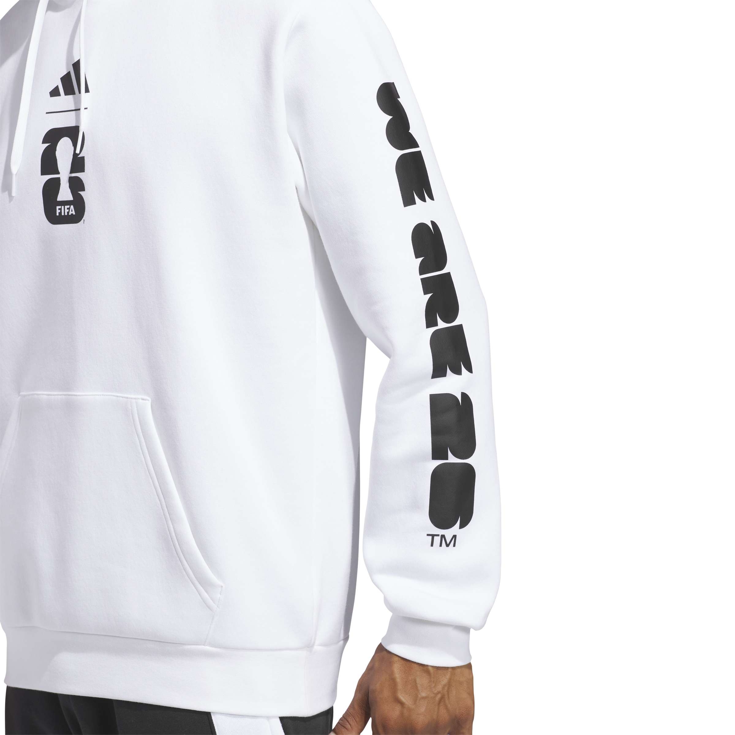 Adidas FIFA World Cup 26™ Match Ball Hoodie (White) - Adult