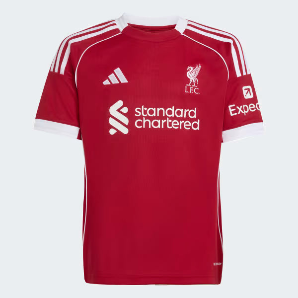 Adidas Liverpool FC 2025-26 Home Jersey - Youth