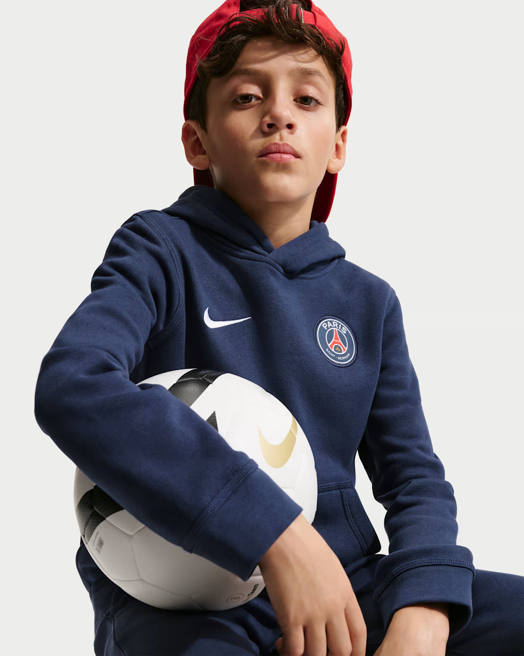 Nike PSG 2026-27 Club Pullover Hoodie - Youth