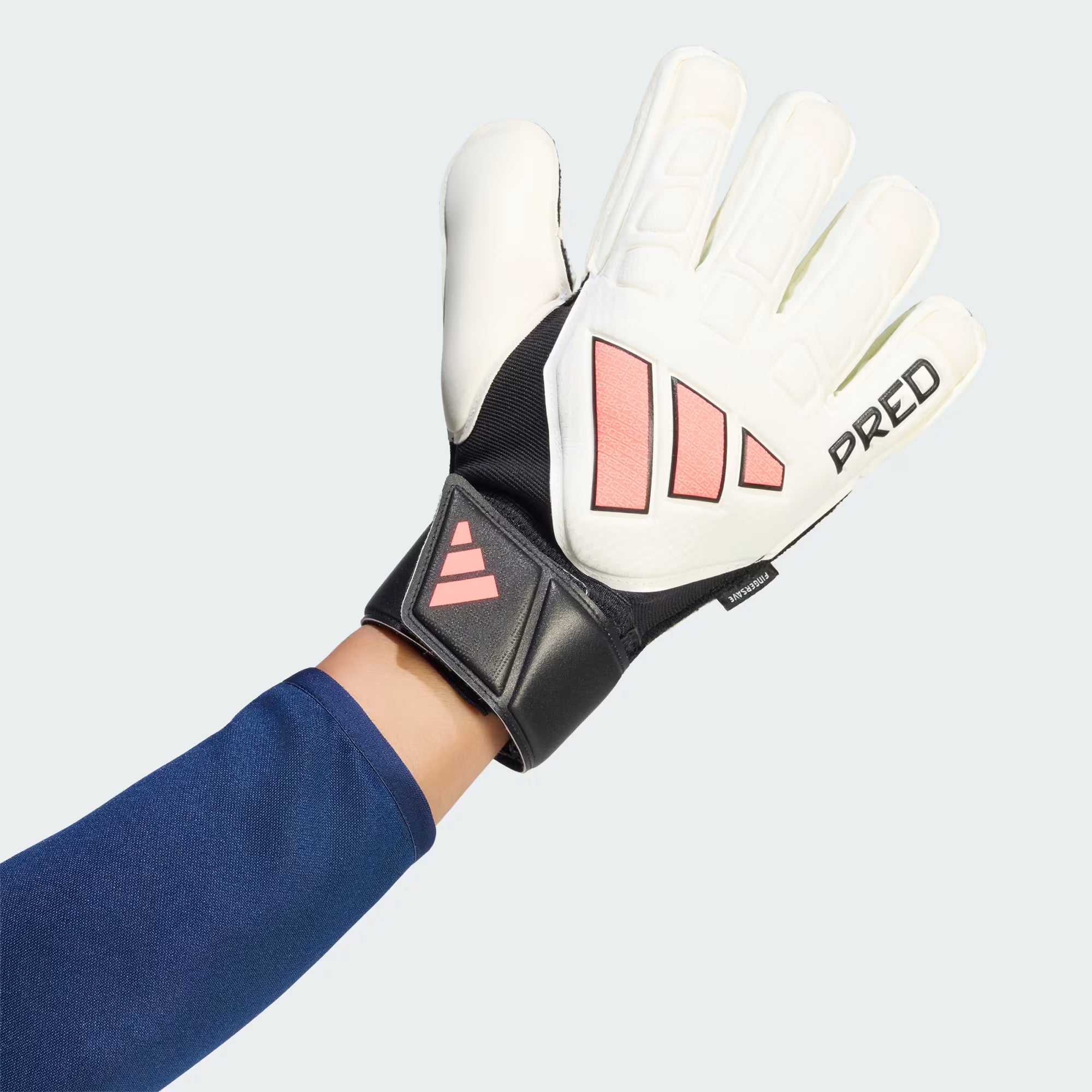 Adidas Predator Glider Match Fingersave Goalkeeper Gloves - Adult