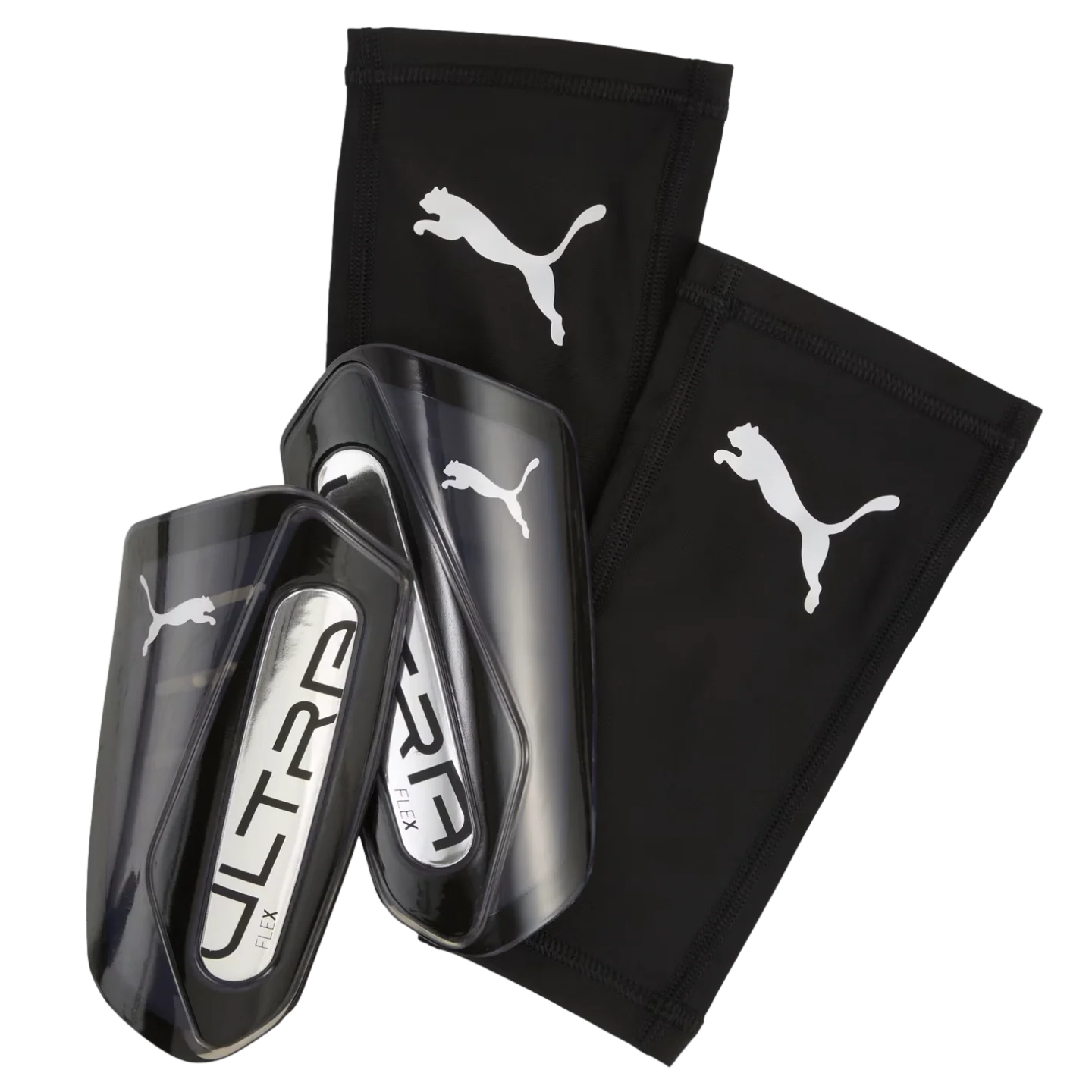 Puma Ultra Flex Sleeve Shin Guards (Black)