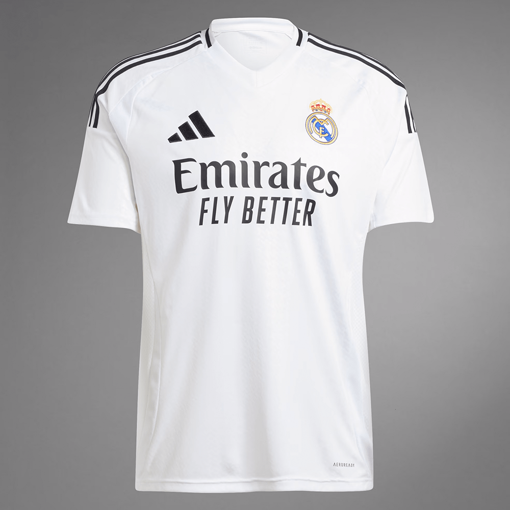 Adidas Real Madrid 2024-25 Replica Home Jersey - Youth