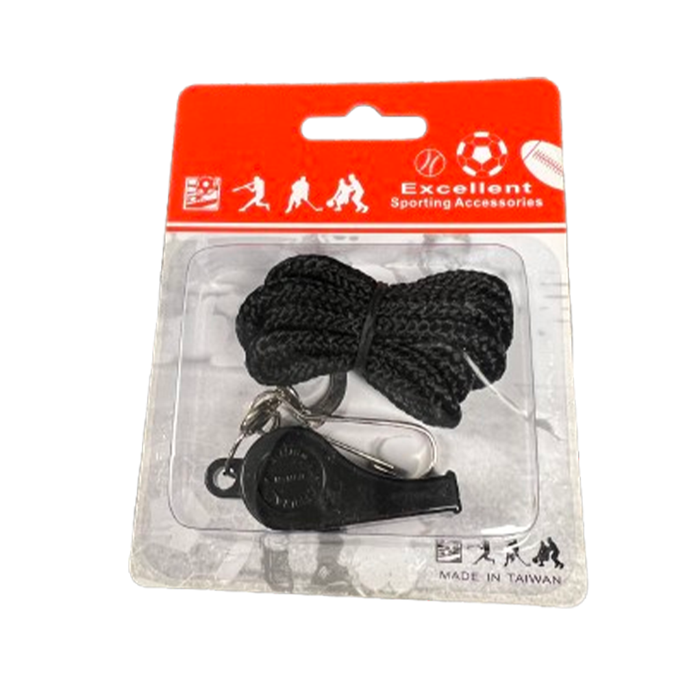 Soccer City Pea Whistle with Lanyard