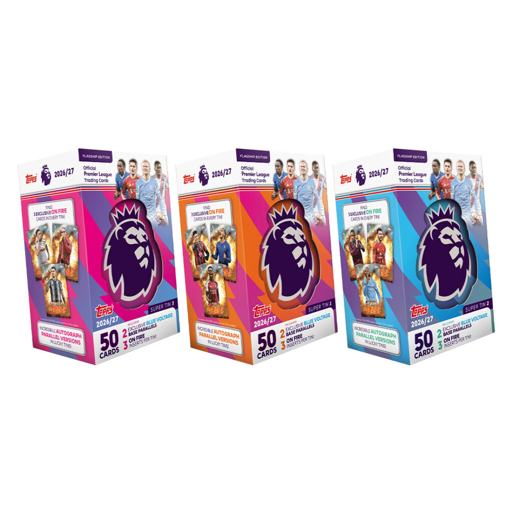 Topps 2026-27 Premier League Flagship Cards - Super Tin