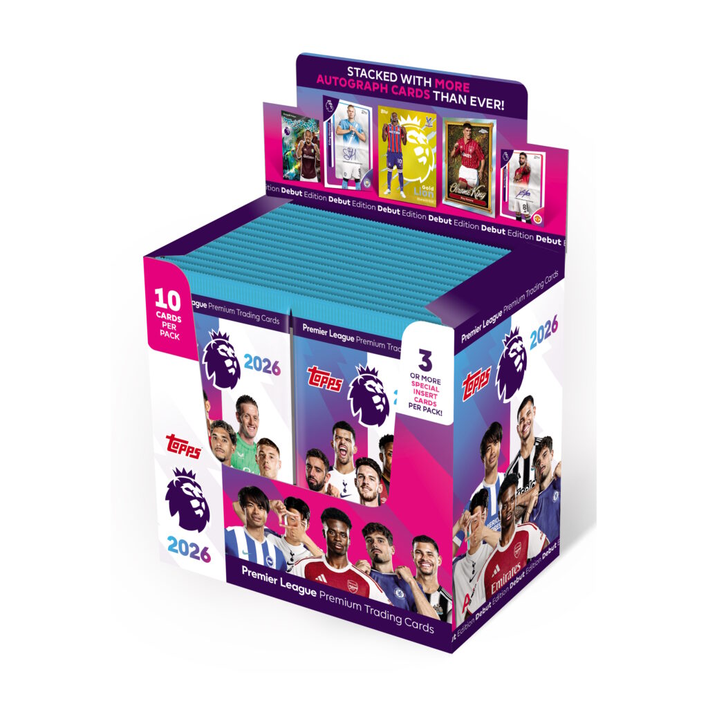 Topps 2025-26 Premier League Debut Edition Trading Cards