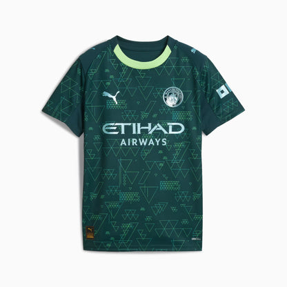 Puma Manchester City 2025/26 Fourth Replica Jersey - Youth