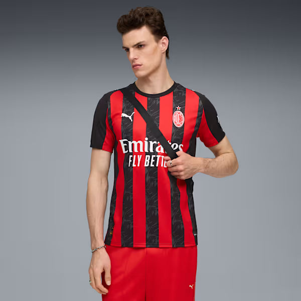 Puma AC Milan 2025-26 Home Jersey - Adult