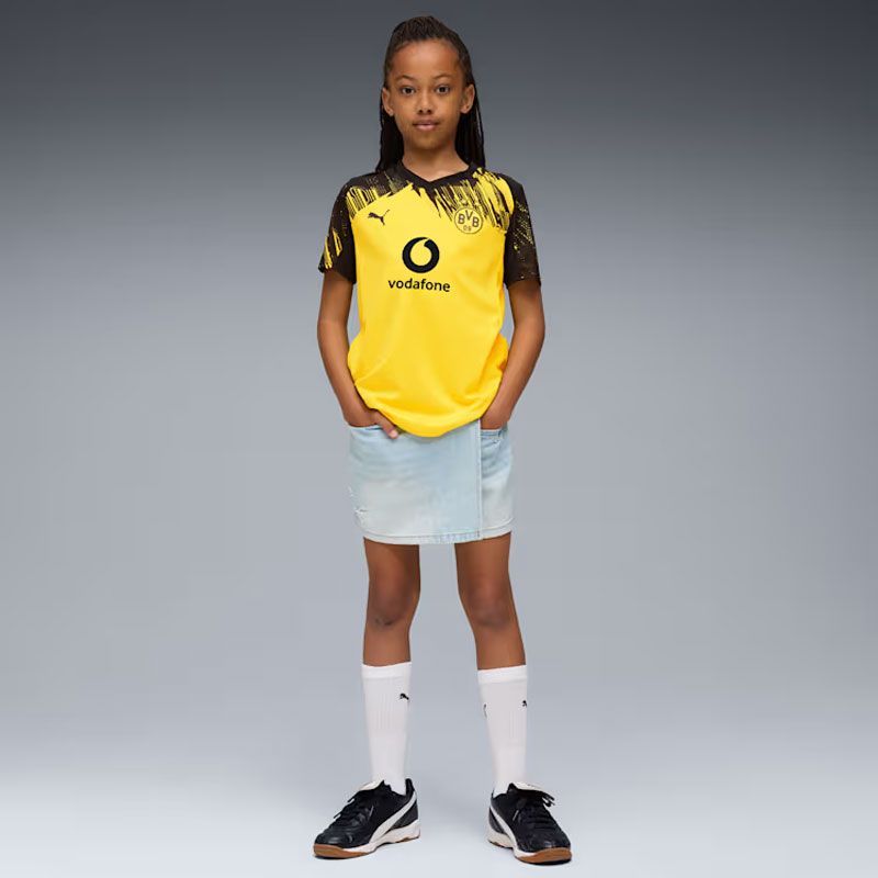 Puma Borussia Dortmund 2025-26 Home Jersey - Youth