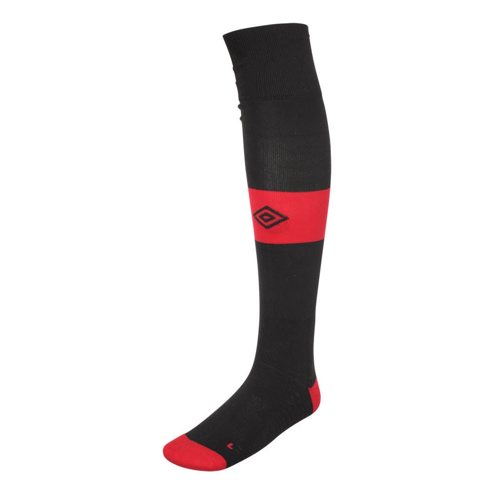 Umbro Best Sock (Black/Red)