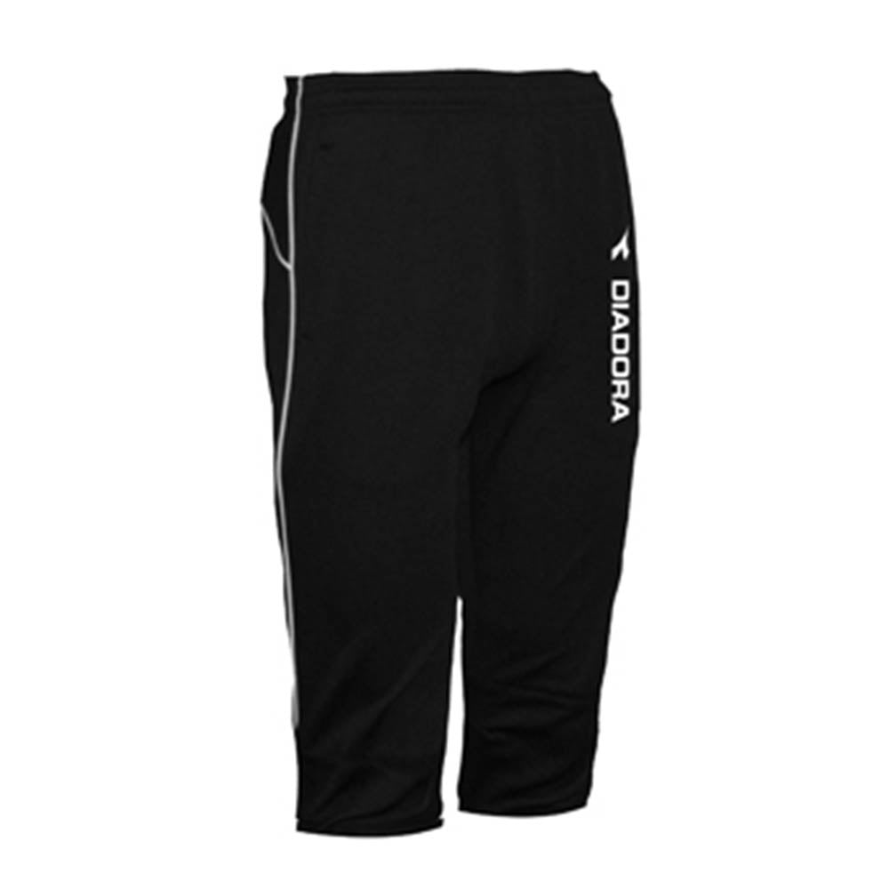 Diadora Moda 3/4 Pant (Black) - Adult