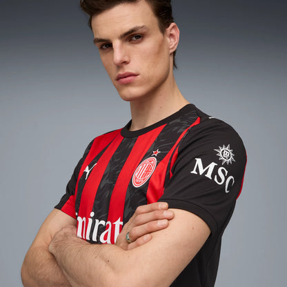 Puma AC Milan 2025-26 Home Jersey - Adult