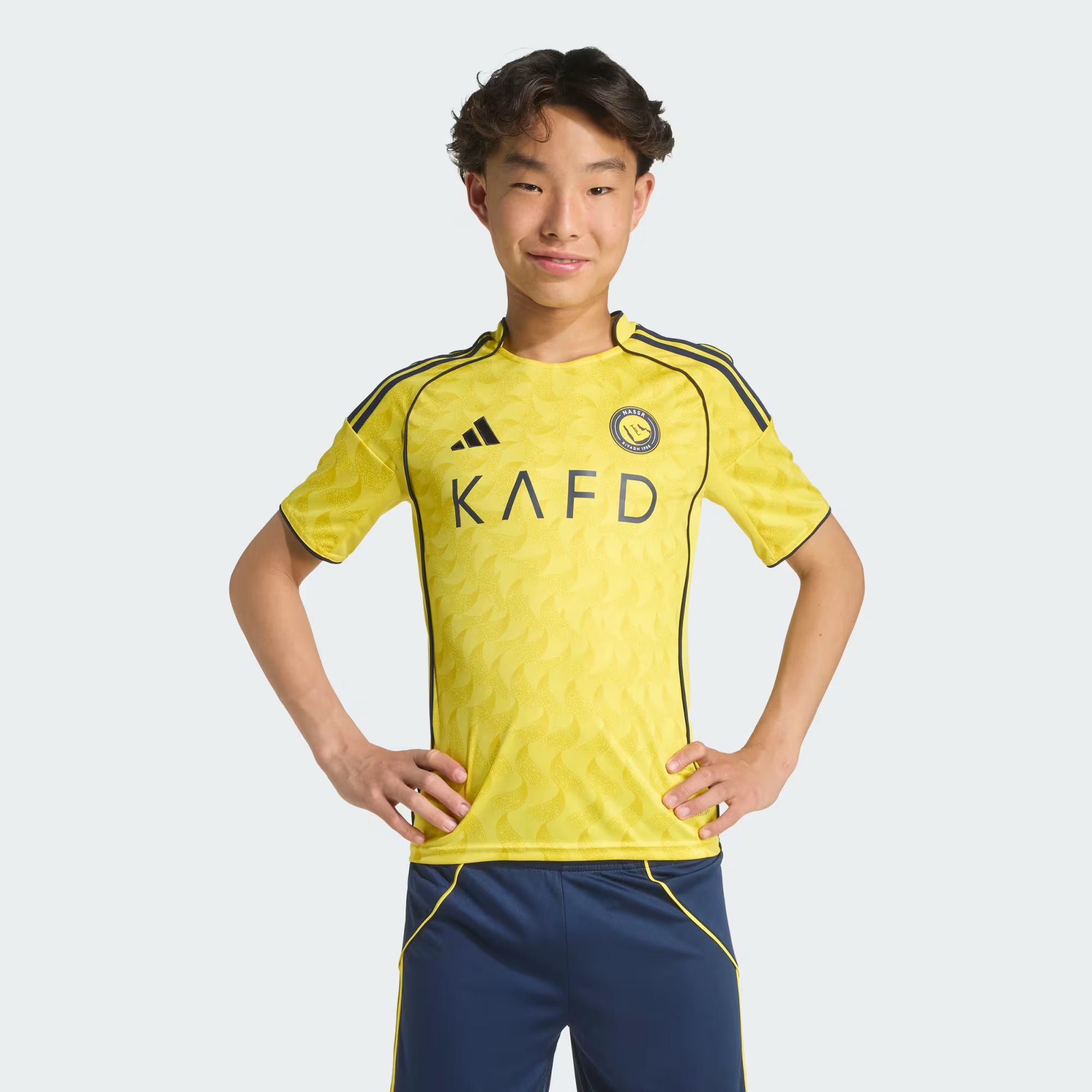 Adidas Al Nassr FC 25/26 Home Jersey 'Ronaldo' - Youth