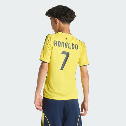 Adidas Al Nassr FC 25/26 Home Jersey 'Ronaldo' - Youth