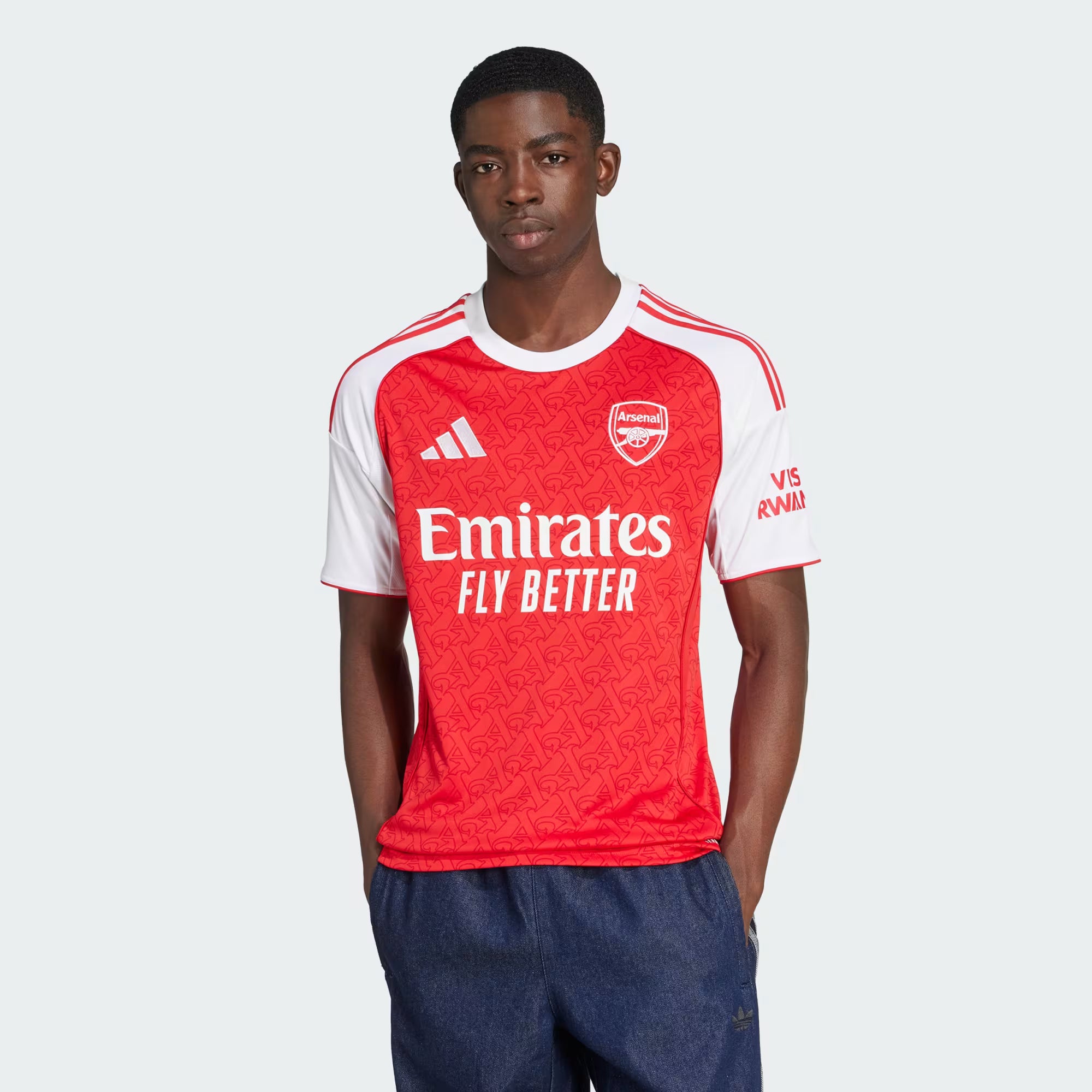 Adidas Arsenal 2025-26 Home Jersey - Adult