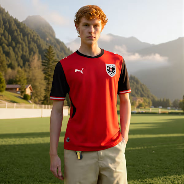 Puma Austria 2026 Home Jersey - Adult