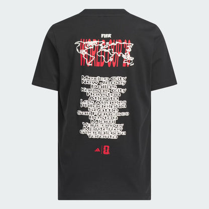 Adidas FIFA World Cup 26™ Tour Graphic T-Shirt - Youth