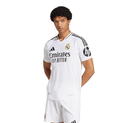Adidas Real Madrid 2024-25 Home Authentic Jersey - Adult