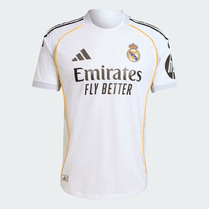 Adidas Real Madrid 2025-26 Home Authentic Jersey - Adult