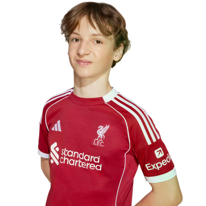 Adidas Liverpool FC 2025-26 Home Jersey - Youth