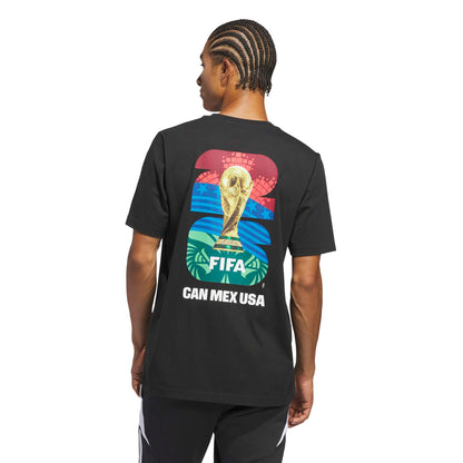 FIFA World Cup 26™ Match Ball Graphic Tee (Black) - Youth