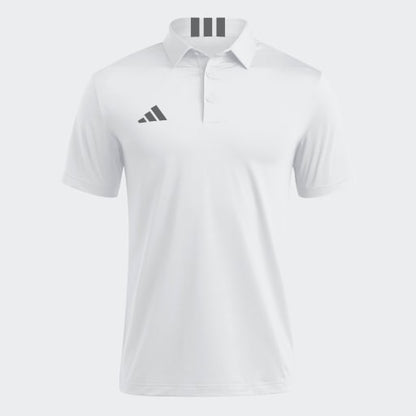 Adidas Three Stripe Short Sleeve Polo - Adult