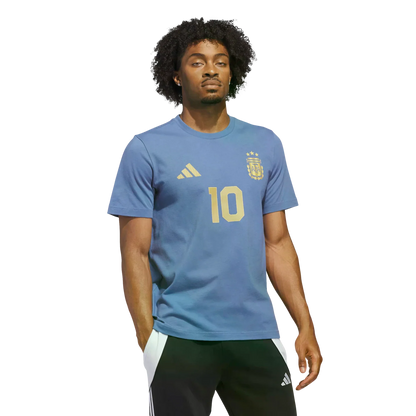 Adidas Messi Argentina N&N Tee - Adult