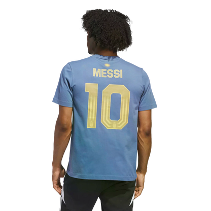 Adidas Messi Argentina N&N Tee - Adult