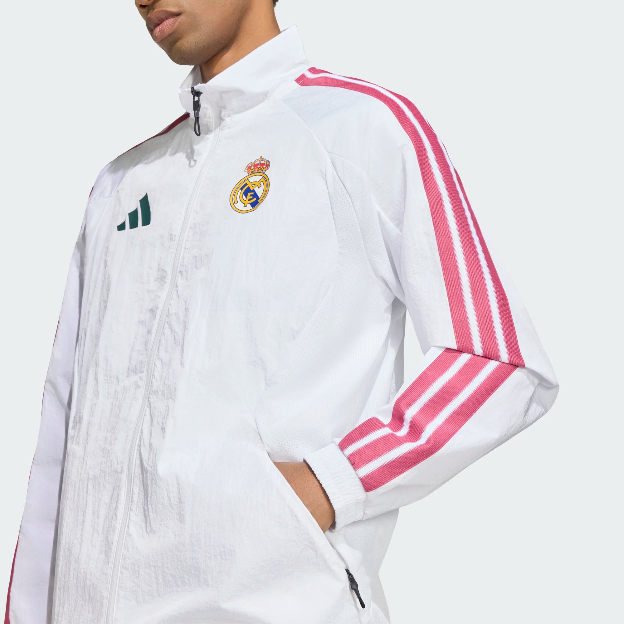 Adidas Real Madrid 2026/27 Anthem Jacket - Adult