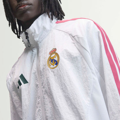 Adidas Real Madrid 2026/27 Anthem Jacket - Adult