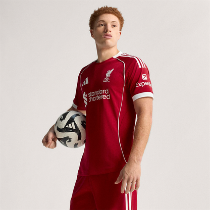 Adidas Liverpool FC 2025-26 Authentic Home Jersey - Adult