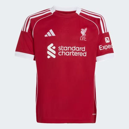 Adidas Liverpool FC 2025-26 Home Jersey - Youth