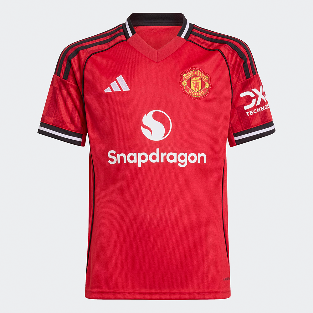 Adidas Manchester United 2025-26 Home Jersey - Youth
