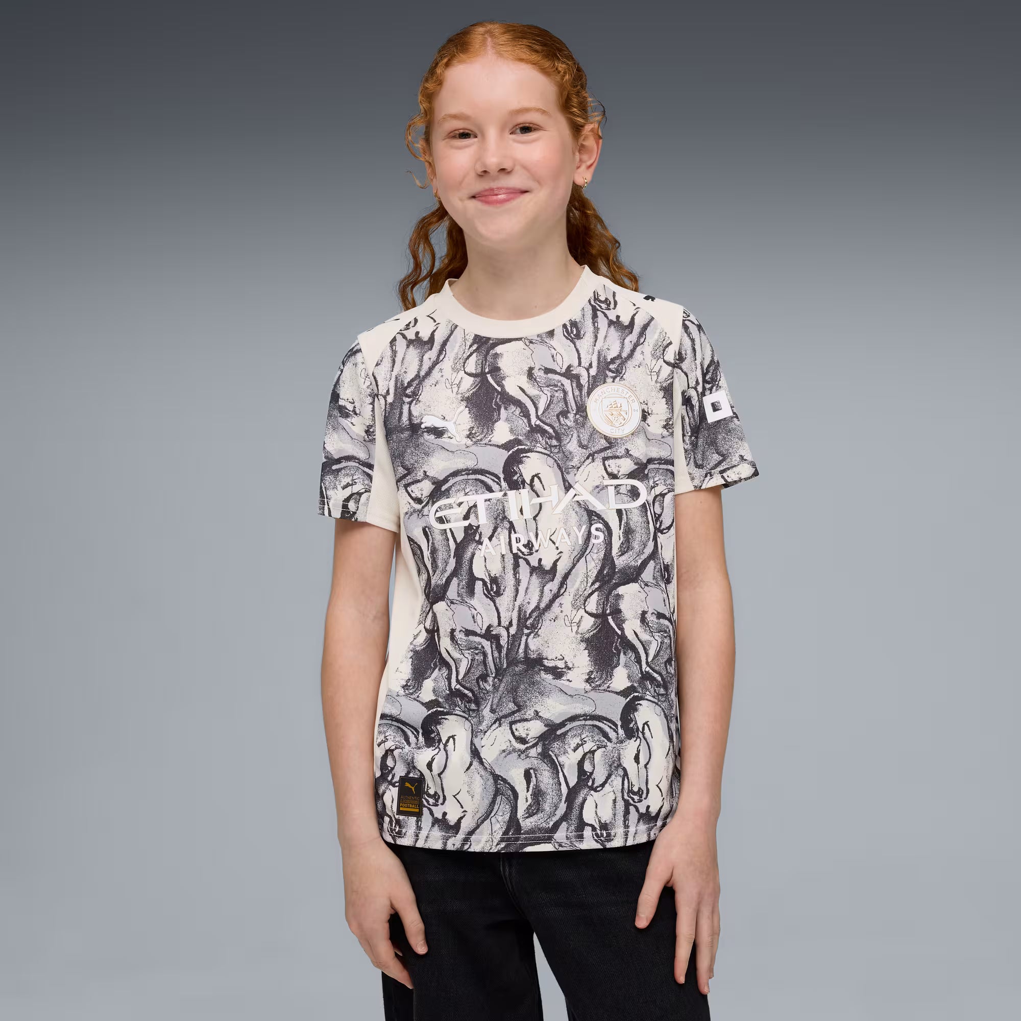 Puma Manchester City x Year of the Horse 2025/26 Jersey - Youth
