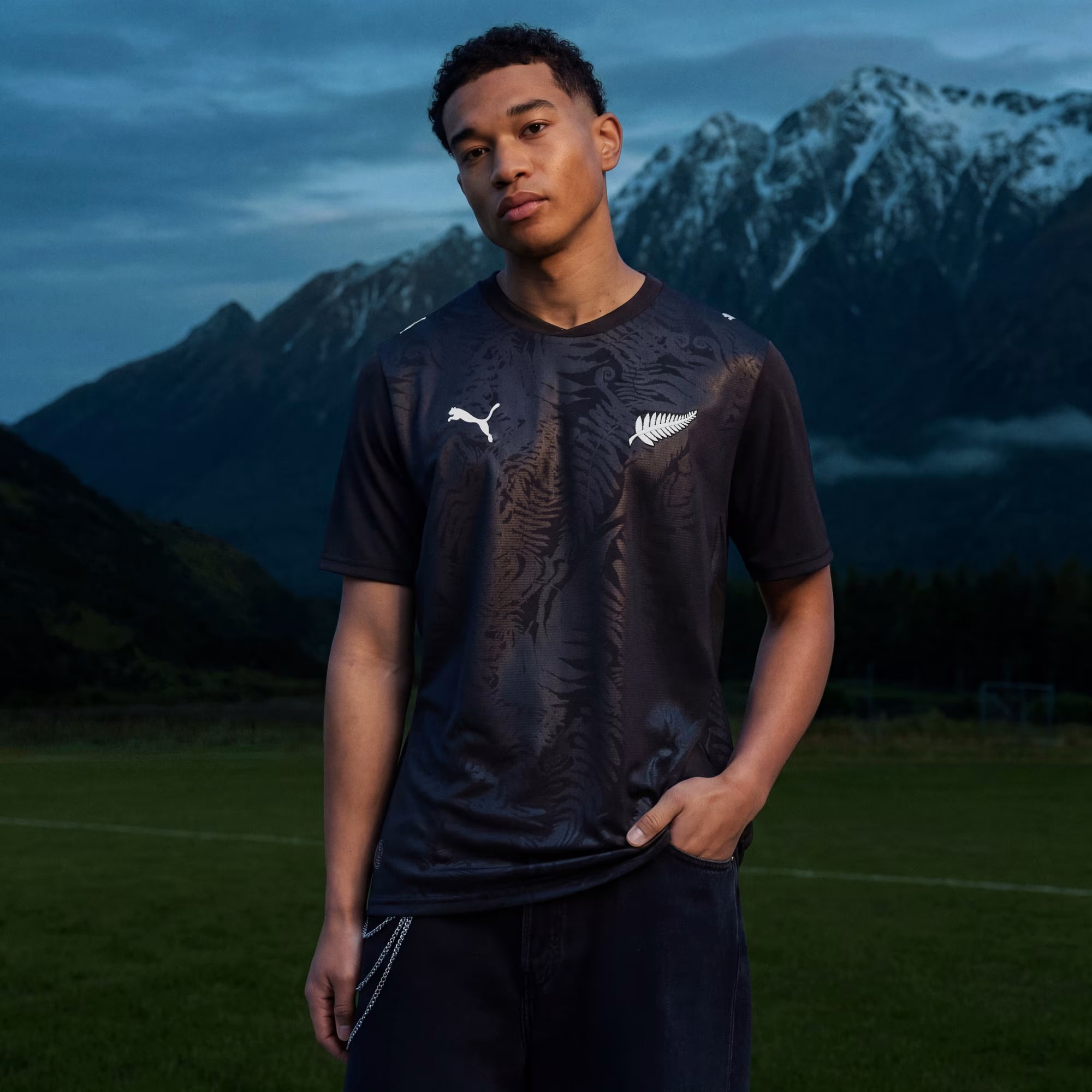 Puma New Zealand 2026 Home Jersey - Adult