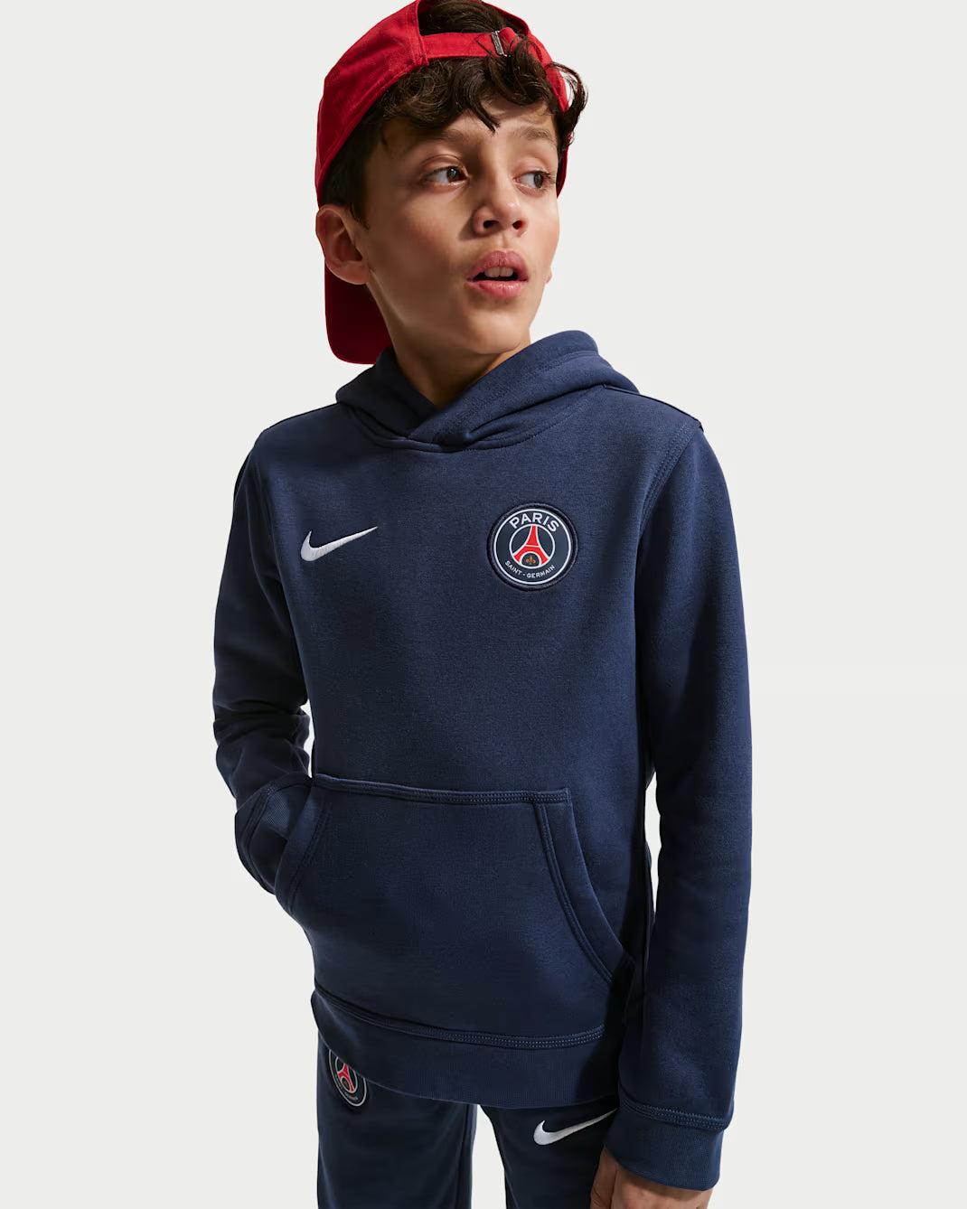 Nike PSG 2026-27 Club Pullover Hoodie - Youth