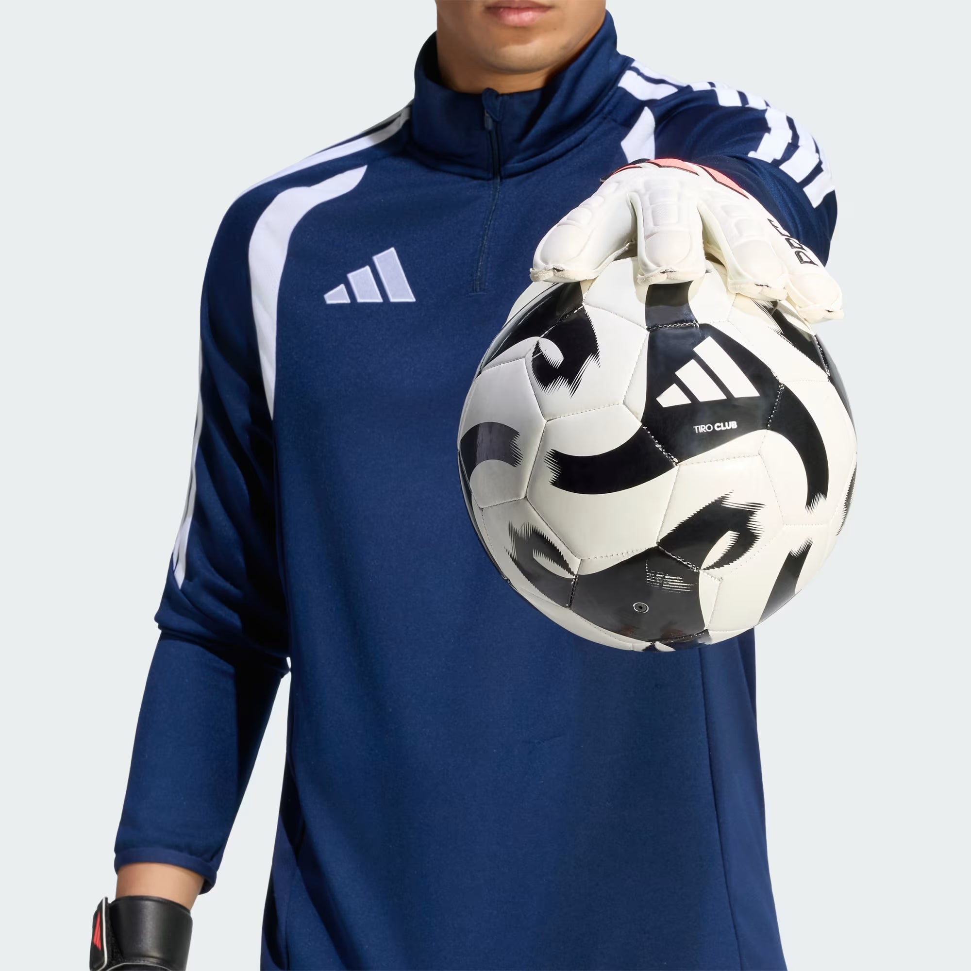 Adidas Predator Glider Match Fingersave Goalkeeper Gloves - Adult