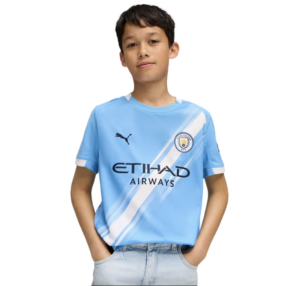 Puma Manchester City 2025-26 Home Jersey - Youth