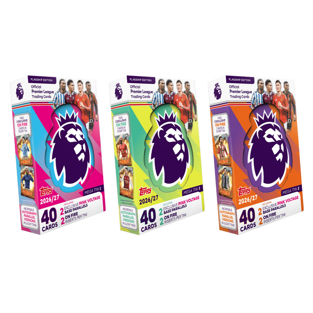 Topps 2026-27 Premier League Flagship Cards - Mega Tin