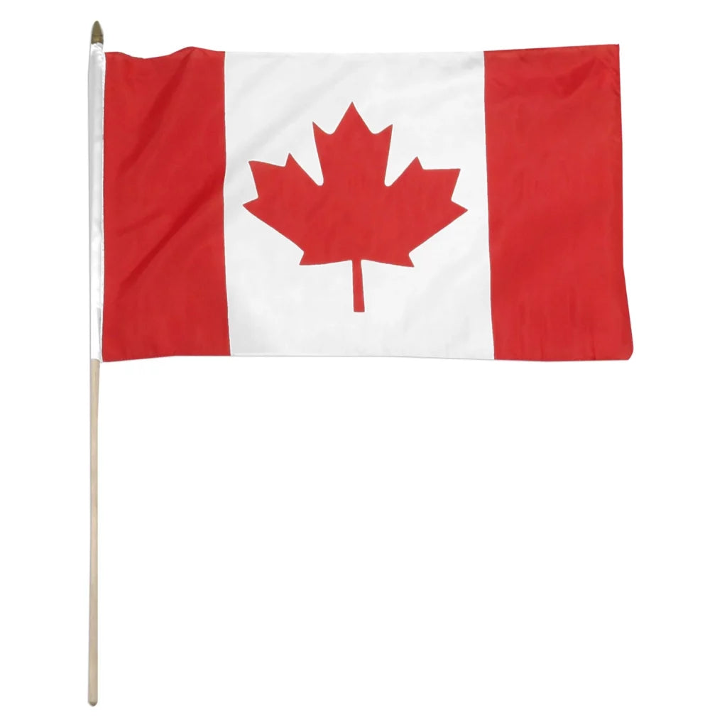 Canada Stick Flag - 4 x 6
